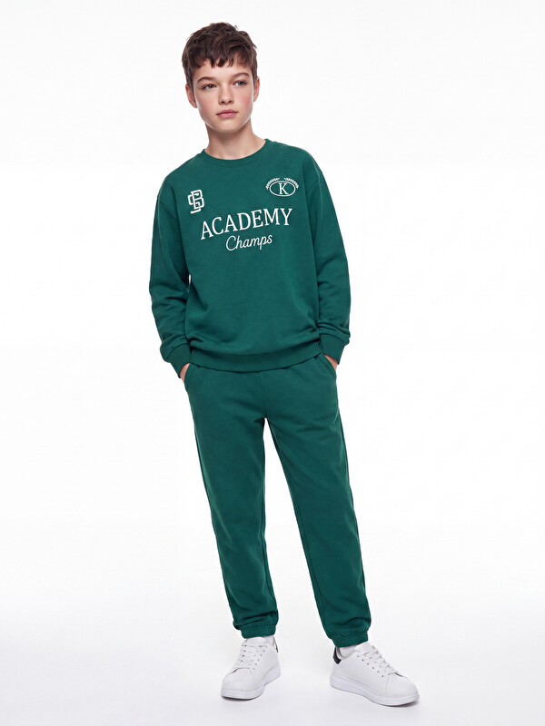 LCW Kids Printed Boys' Tracksuit Set