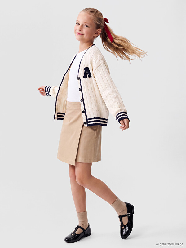 LCW Kids Skort twill për vajza