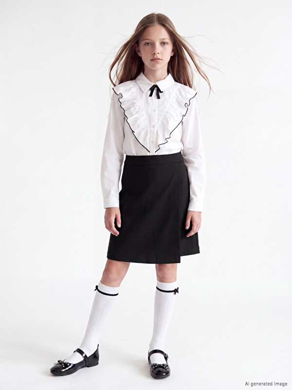 LCW Kids Girls' Twill Skort