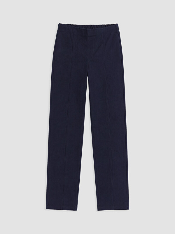 LCW Kids Slim Fit Kız Çocuk Gabardin Pantolon