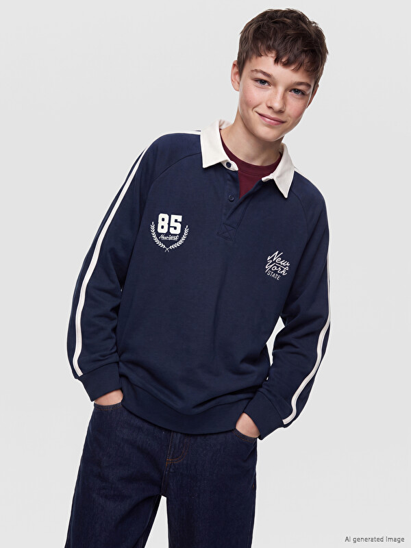 LCW Kids New York Baskılı Erkek Çocuk Tişört