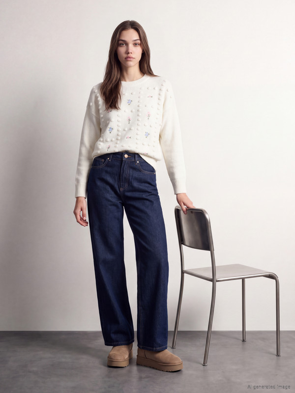 LCW Modest Дънки с широк крачол