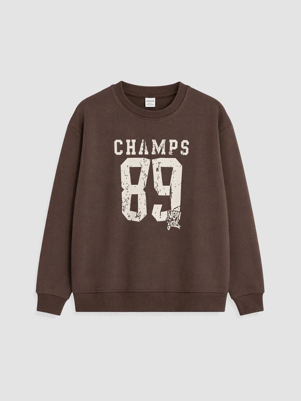 LCW Kids Baskılı Erkek Çocuk Sweatshirt