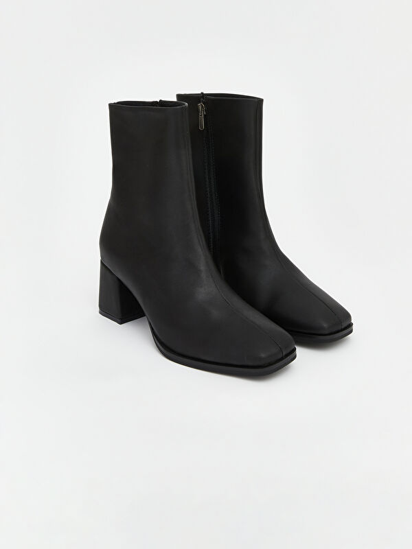 Lcw Steps Kahverengi Lcw Steps Süet Görünümlü Kalın Topuklu Bot