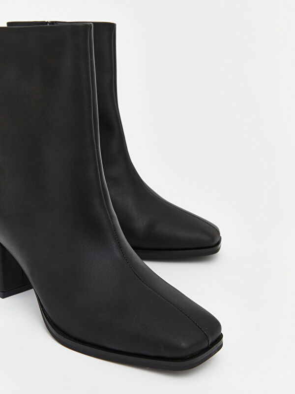 Lcw Steps Kahverengi Lcw Steps Süet Görünümlü Kalın Topuklu Bot