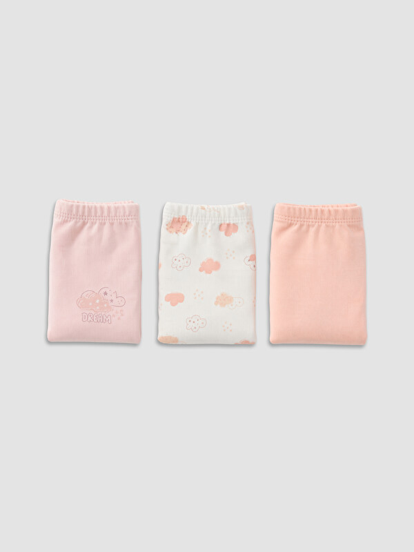 LCW Kids Kız Çocuk 3'lü Boxer