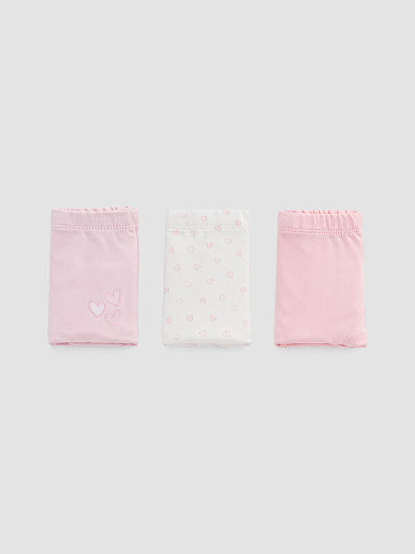 LCW Kids Beli Lastikli Kız Çocuk Boxer 3'lü
