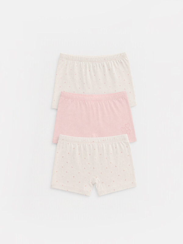 LCW Kids Elastic Waist Girls' Boxer 3-pack