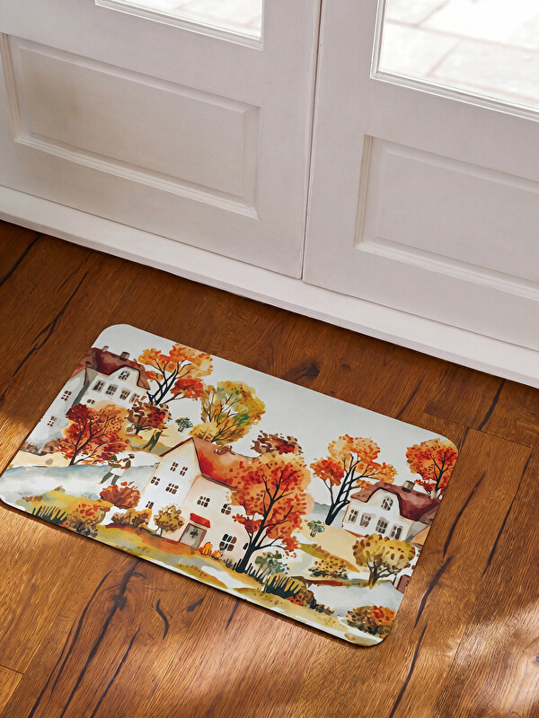 LCW HOME ландшафтты өрнекті жуынатын бөлмеге арналған төсеніш 40x60 cm