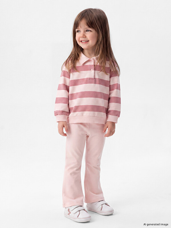 LCW baby Striped Baby Girls' Set