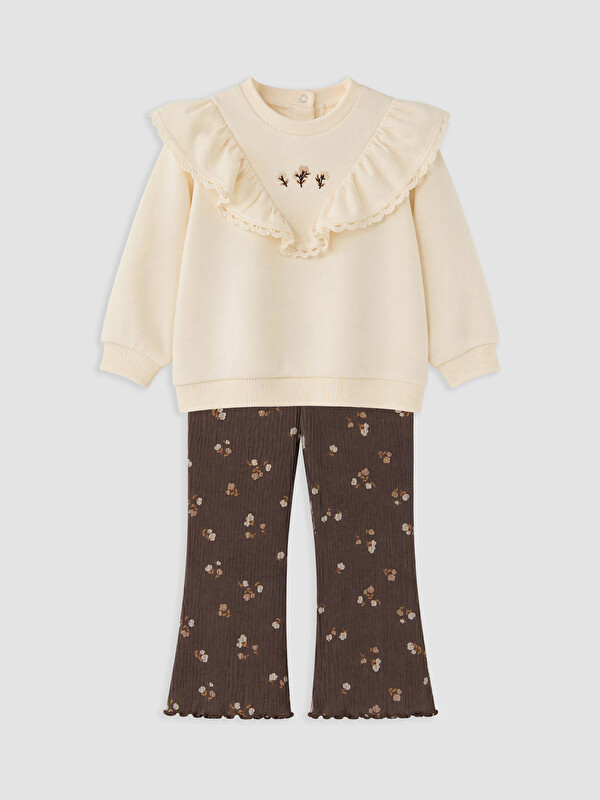 LCW baby Floral Baby Girls' Set