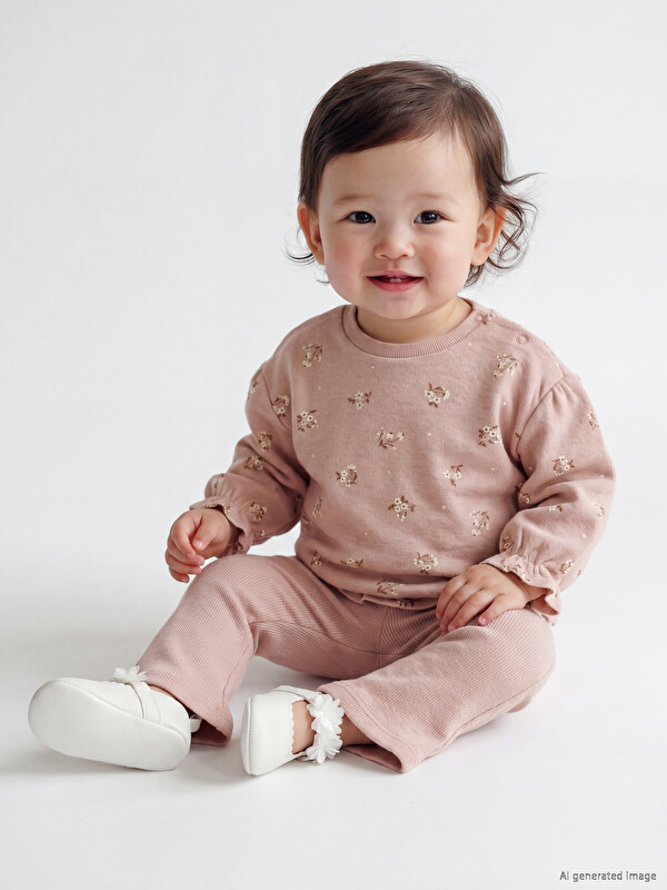 LCW baby Свитшот и леггинсы для малышек девочек