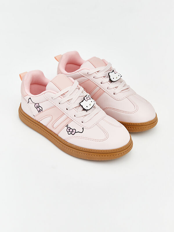 LCW STEPS Hello Kitty Baskılı Kız Çocuk Sneaker