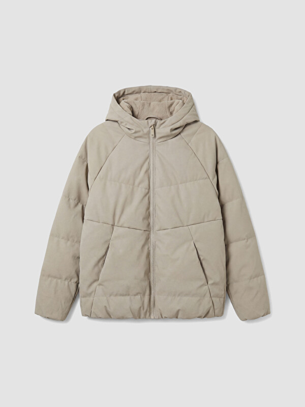 LCW Kids Kapüşonlu Erkek Çocuk Şişme Mont