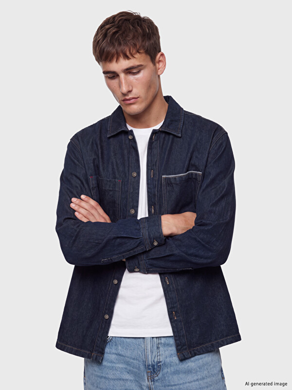 LCW Jeans Ерлер Индиго Джинсы жейде