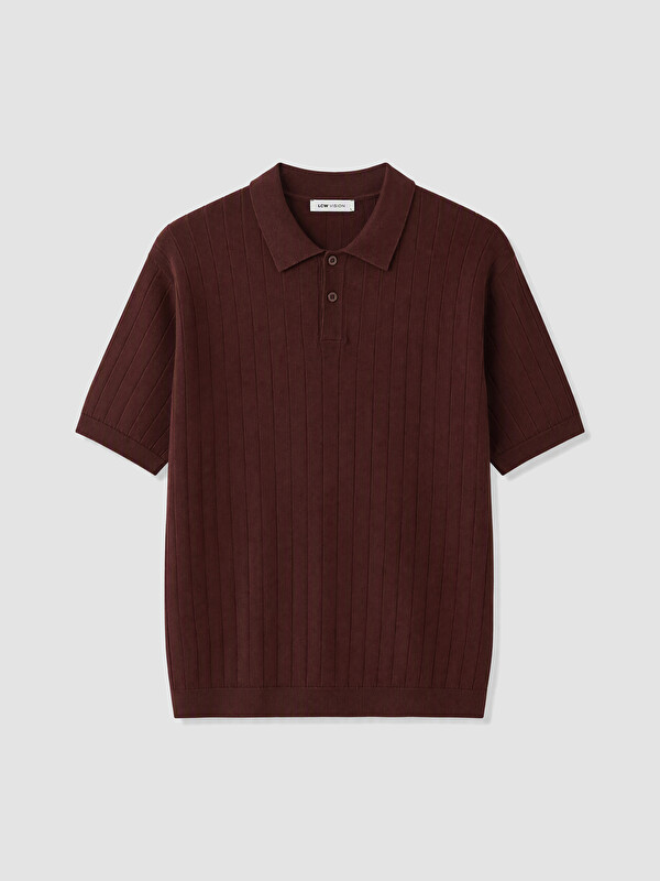 LCW Vision Polo Collar Men's Knitwear T-shirt