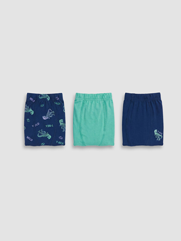 LCW Kids Erkek Çocuk Baskılı Boxer 3'lü
