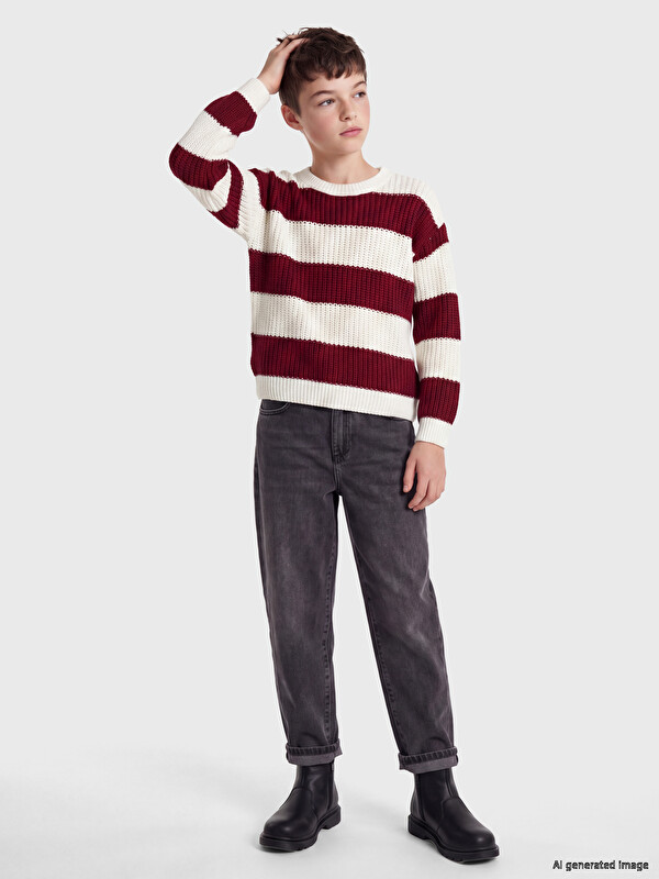 LCW Kids Baggy Fit Erkek Çocuk Jean Pantolon