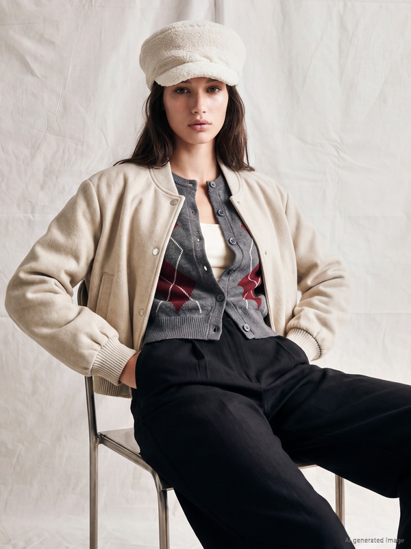 XSIDE Baseball Collar Women's Cachet Jacket