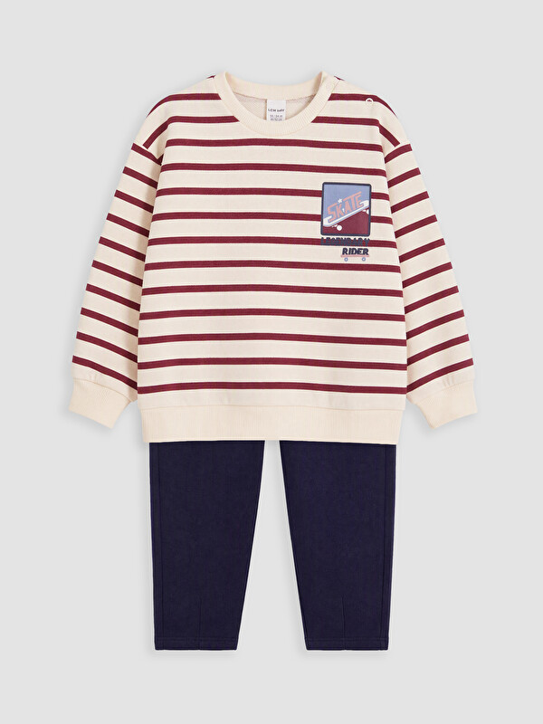 LCW baby Prugasti set za bebe dječake
