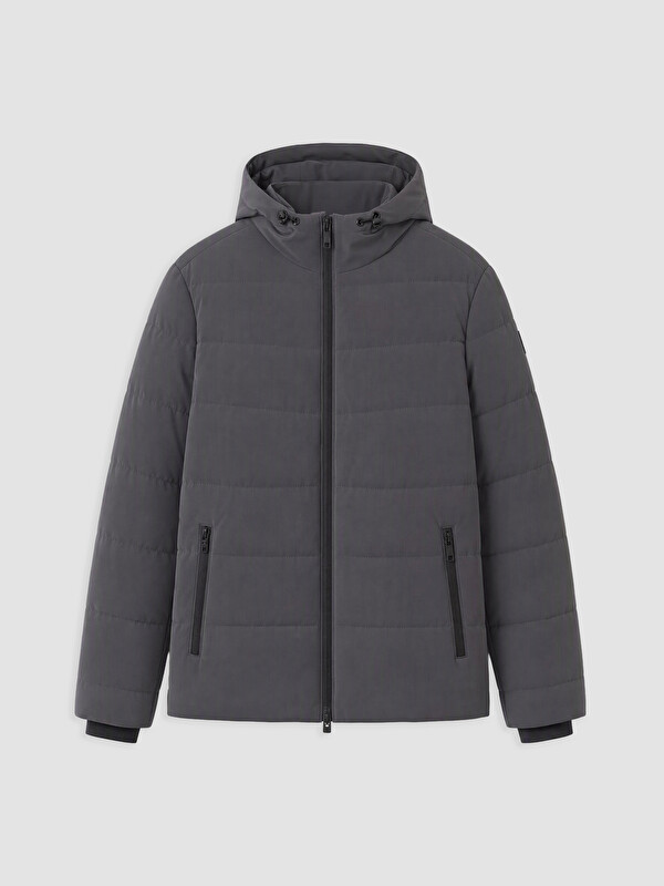 LCWAIKIKI Classic Regular Fit Hooded Men's Puffer Coat