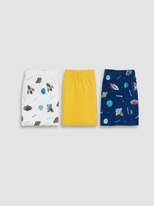 LCW Kids Erkek Çocuk Pamuklu Boxer 3'lü