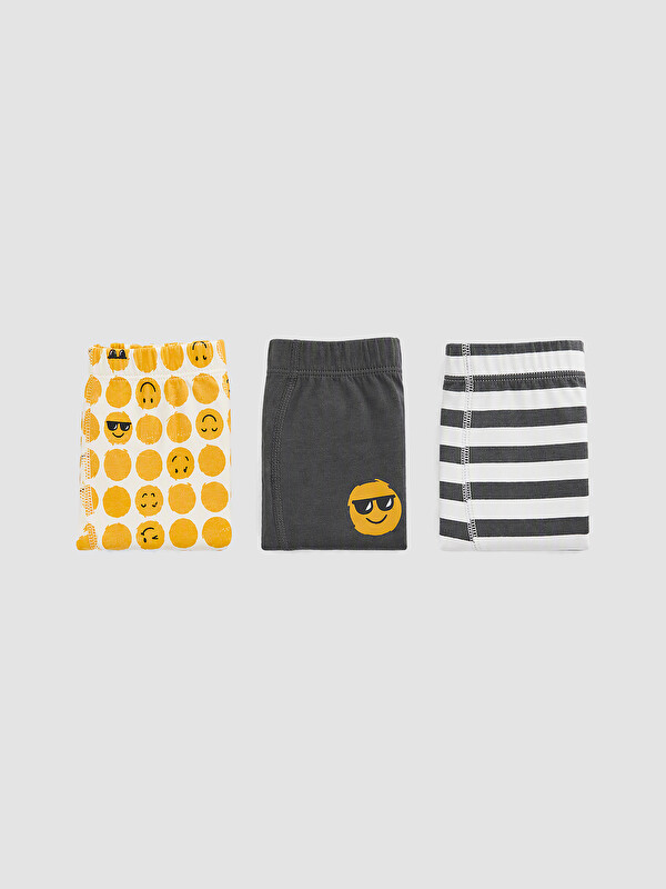 LCW Kids 3'lü Erkek Çocuk Boxer