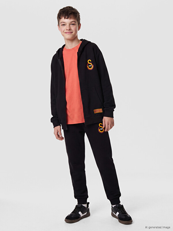 LCW Kids Galatasaray Printed Boys' Tracksuit Set