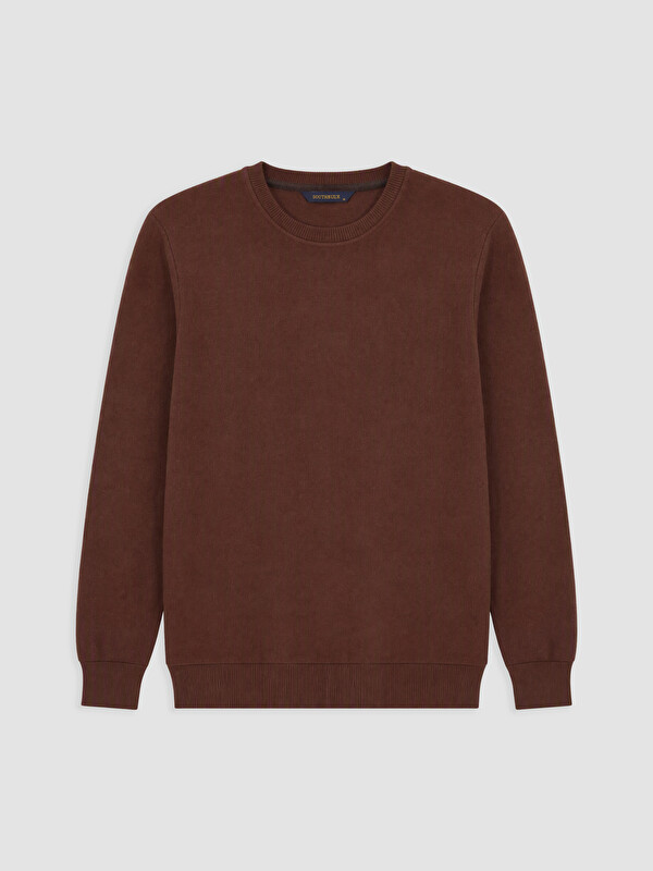 SOUTHBLUE Bisiklet Yaka Erkek Triko Sweatshirt
