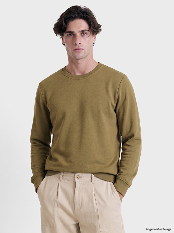 SOUTHBLUE Crew Neck Men's Sweatshirt