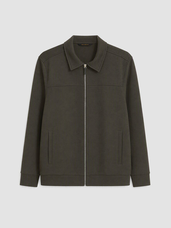 SOUTHBLUE Polo Yaka Erkek Fermuarlı Sweatshirt