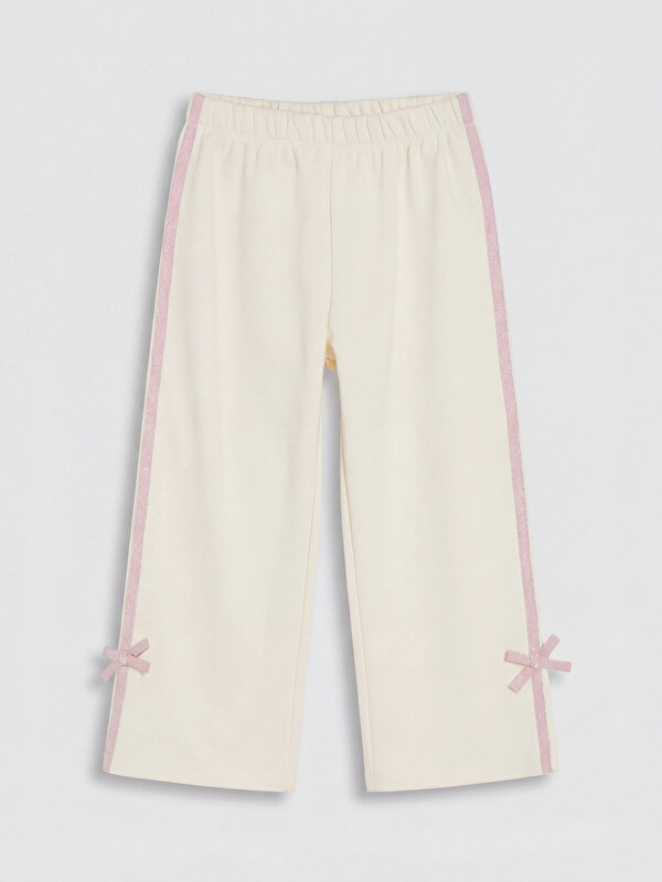 LCW Kids Girl Ecru Sweatpants