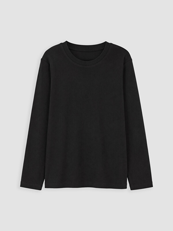 LCW Kids Boy Black T-Shirt