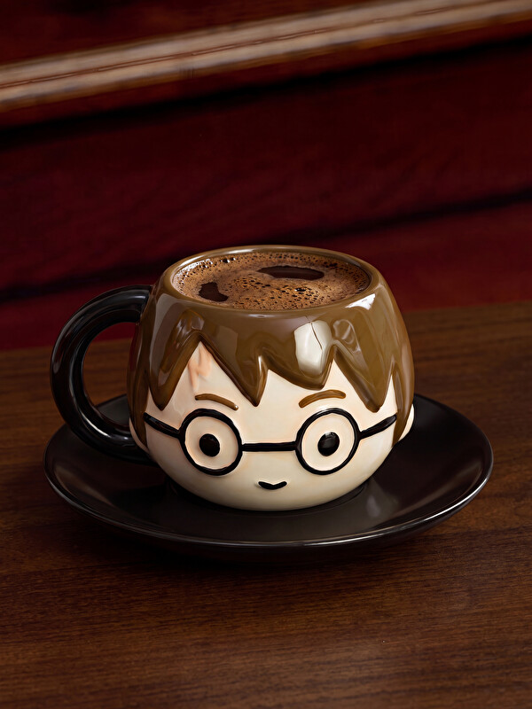 LCW HOME Harry Potter Baskılı Kahve Fincanı ve Tabağı