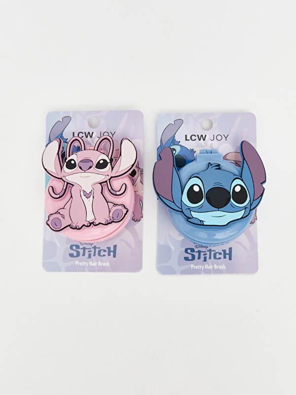 LCW JOY Lilo and Stitch Printed Mirrored Hair Comb