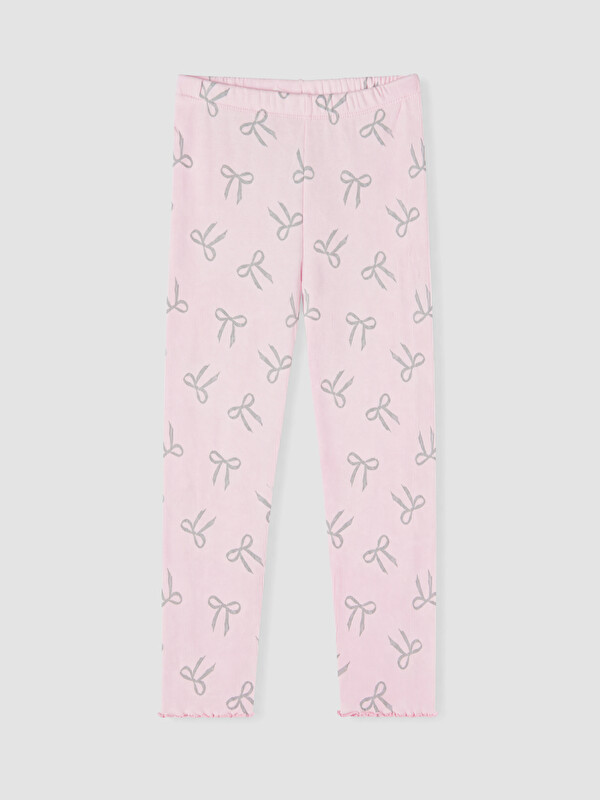 LCW Kids Baskılı Kız Çocuk Pijama Alt