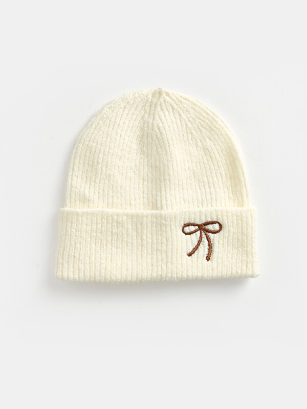 LCW ACCESSORIES Girl Beige Beanie