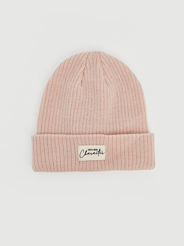 LCW ACCESSORIES Label Printed Women's Knitwear Beanie