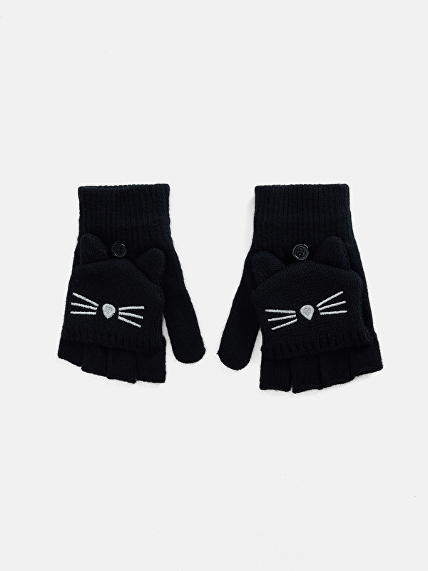 LCW ACCESSORIES Gants Noir Fille