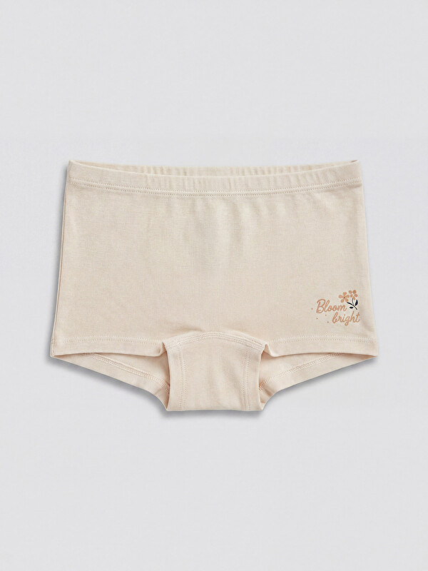 LCW Kids Baskılı Kız Çocuk Boxer Külot