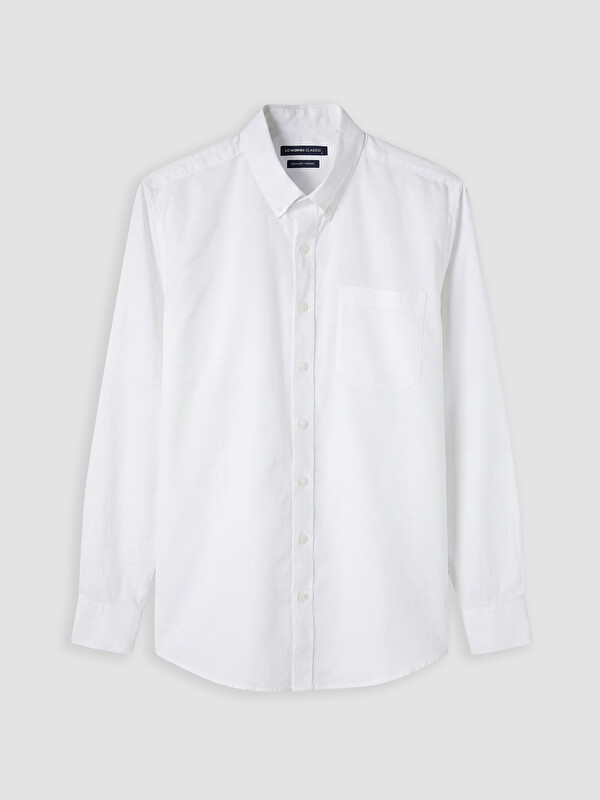 LCWAIKIKI Classic Regular Fit Oxford Erkek Gömlek