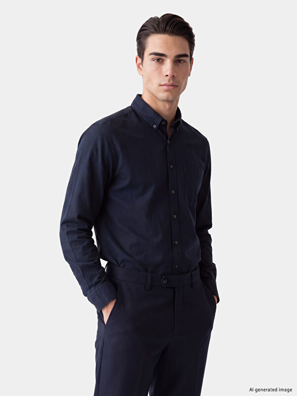 LCWAIKIKI Classic Regular Fit Oxford Erkek Gömlek