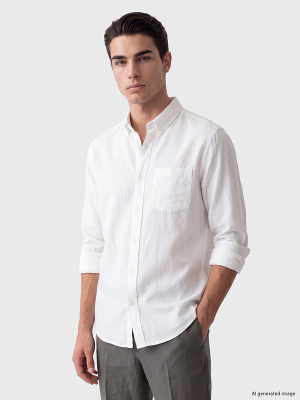 LCWAIKIKI Classic Regular Fit Dobby Men's Shirt