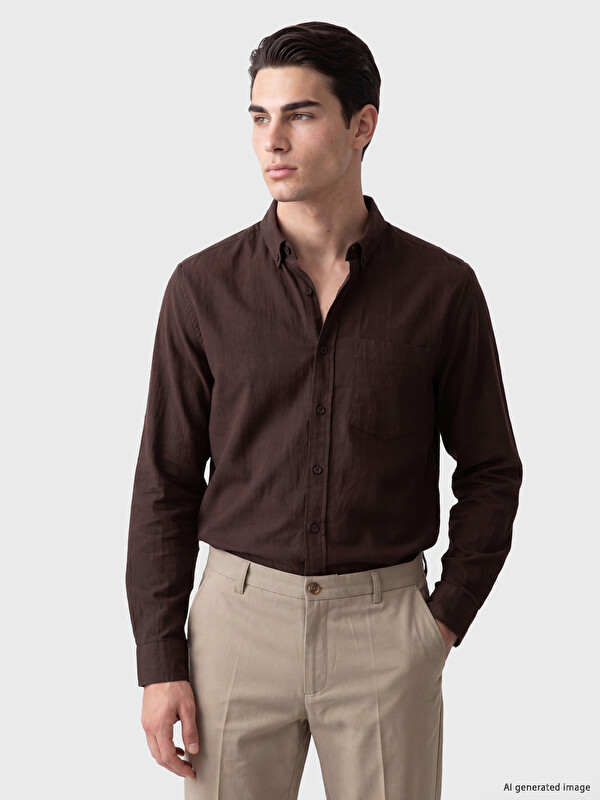 LCWAIKIKI Classic Regular Fit Erkek Gömlek