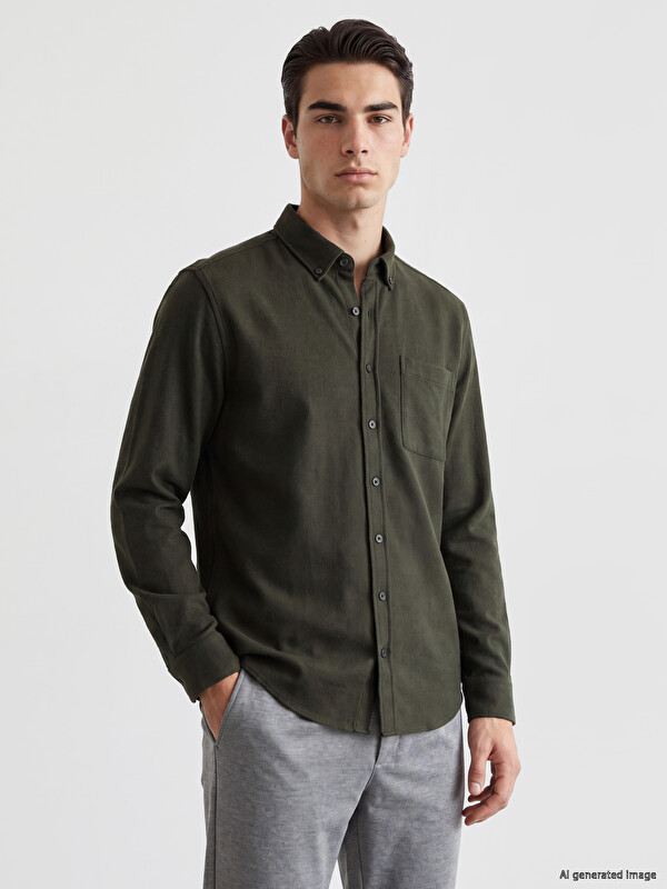 LCWAIKIKI Classic Regular Fit Men's Shirt