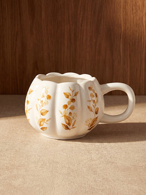 LCW HOME Sonbahar Temalı Porselen Kupa 300 ml