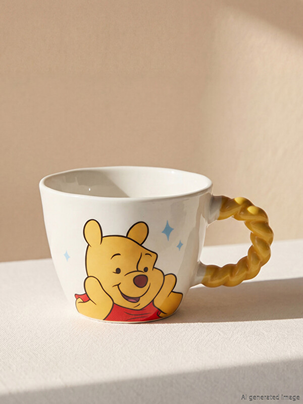 LCW HOME Winnie the Pooh Printed Ceramic Mug 270 ml