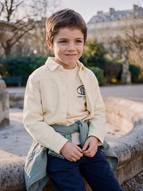 LCW Kids Gabardine Boys' Shirt