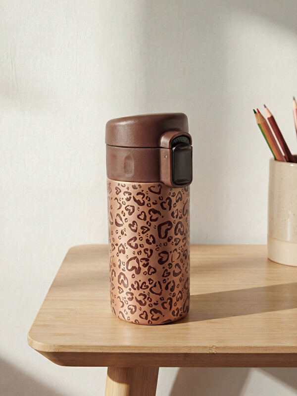 LCW JOY Leopard Print Water Bottle