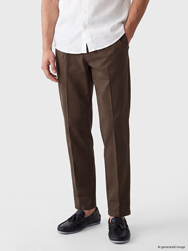 LCWAIKIKI Classic Regular Fit Erkek Chino Pantolon